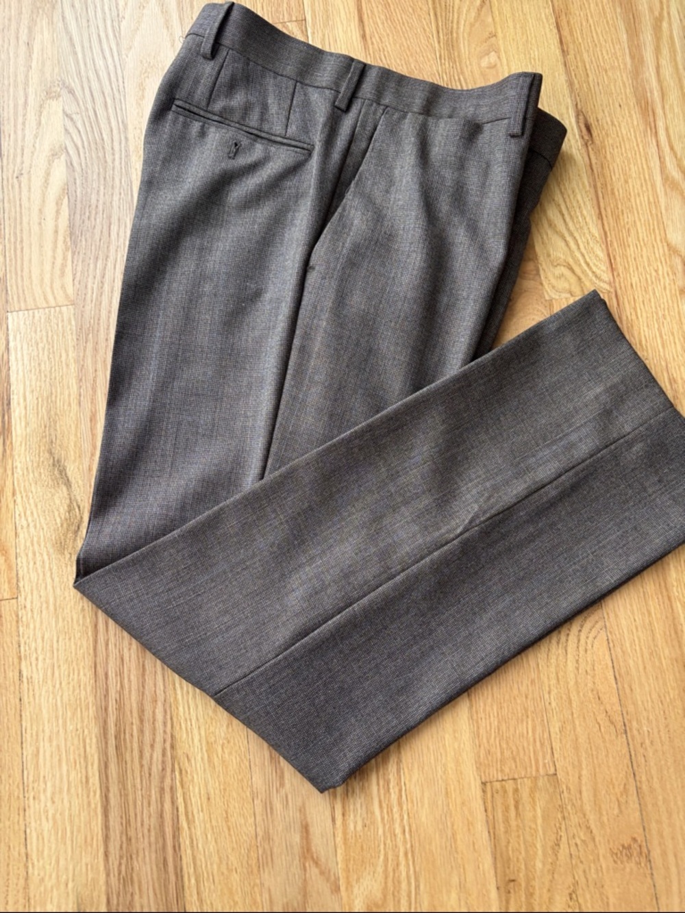 Classic Men’s Dress Pants in brown and tan